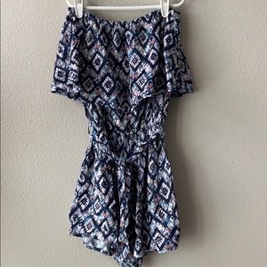 Vici Patterned Romper